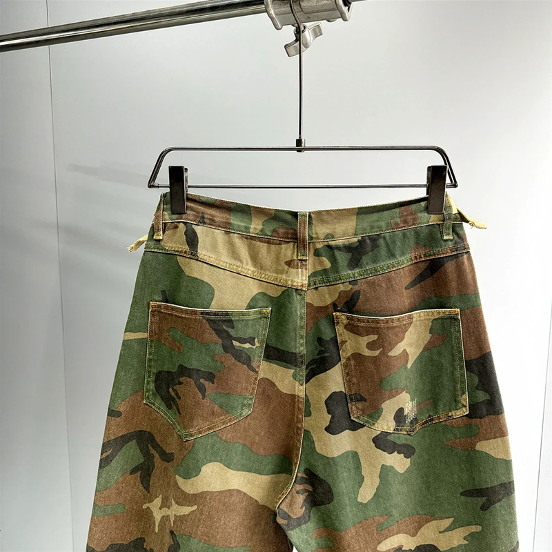 Wilfred - Camo heavy duty cargo pants