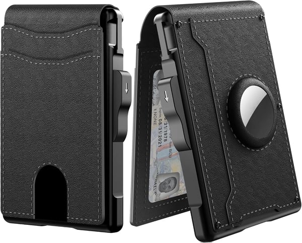 Men's Business Style Pu Leather Card Slot