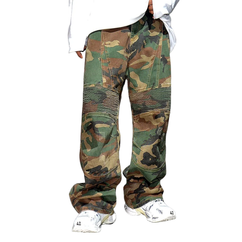Wilfred - Camo heavy duty cargo pants