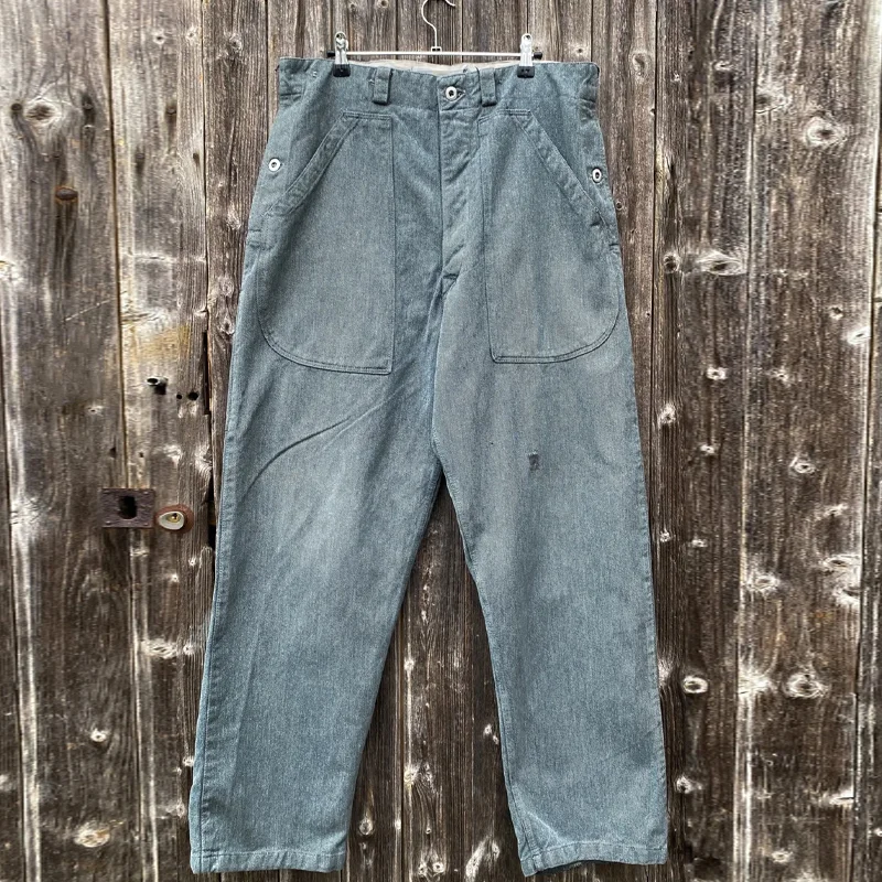 Victor - Trendy cargo denim pants for men