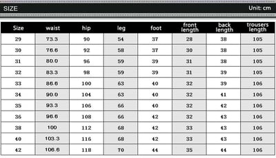 High Stretch Men's Classic Pants