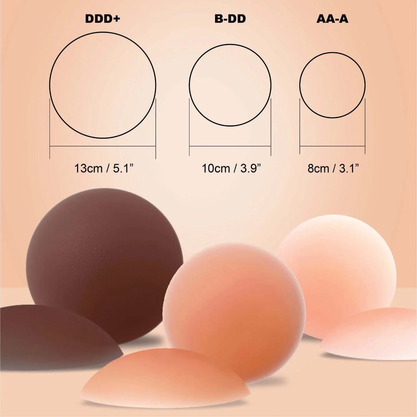NipComfort - Seamless Covers (Pair)