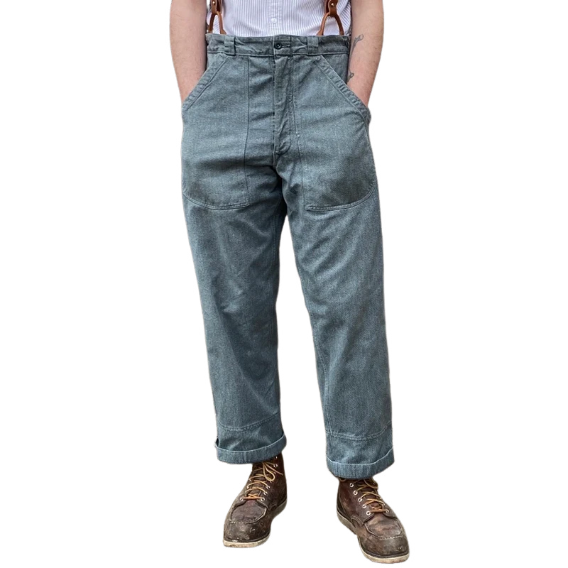 Victor - Trendy cargo denim pants for men