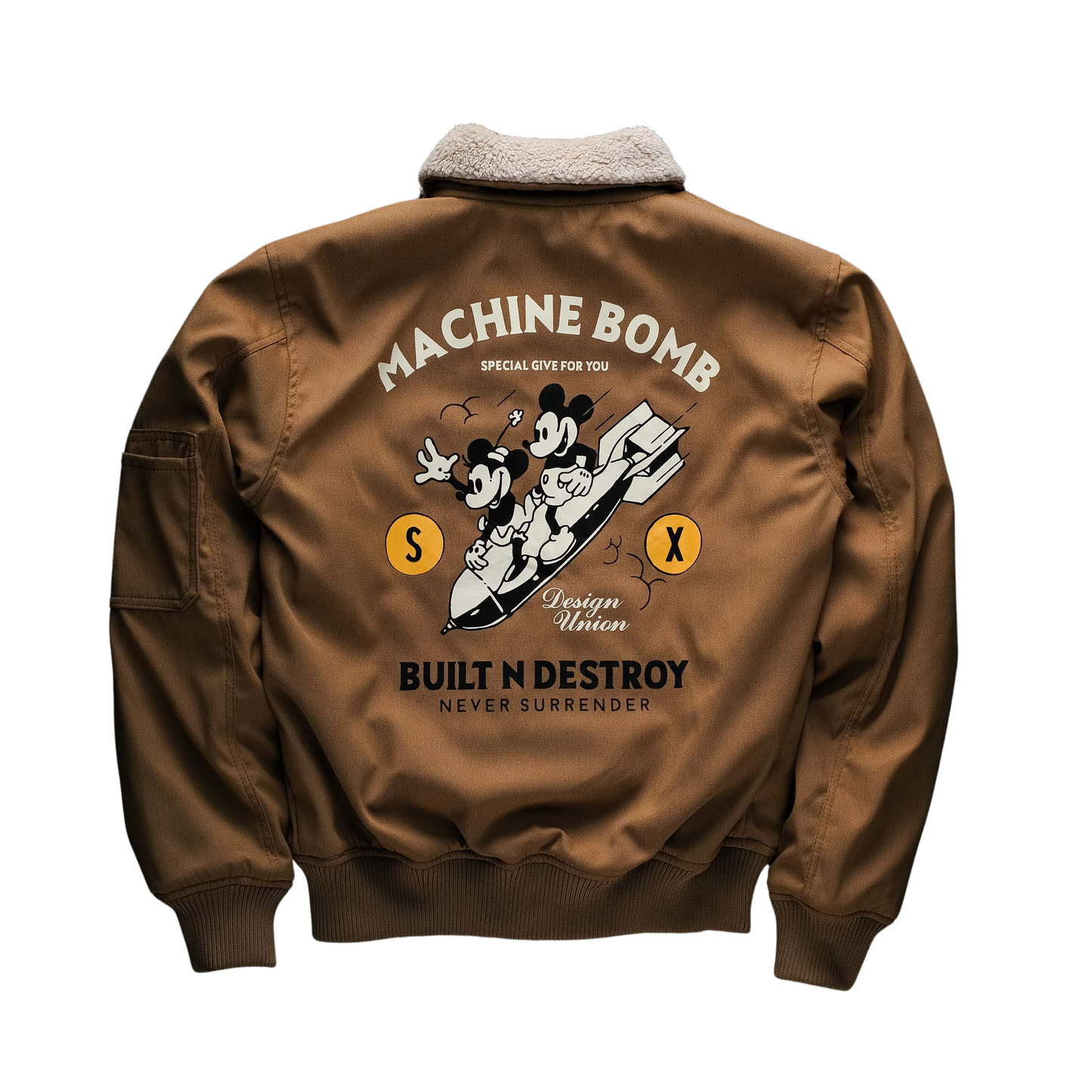 MACHINE - rugged bomber jacket