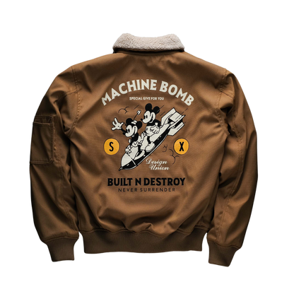 MACHINE - rugged bomber jacket