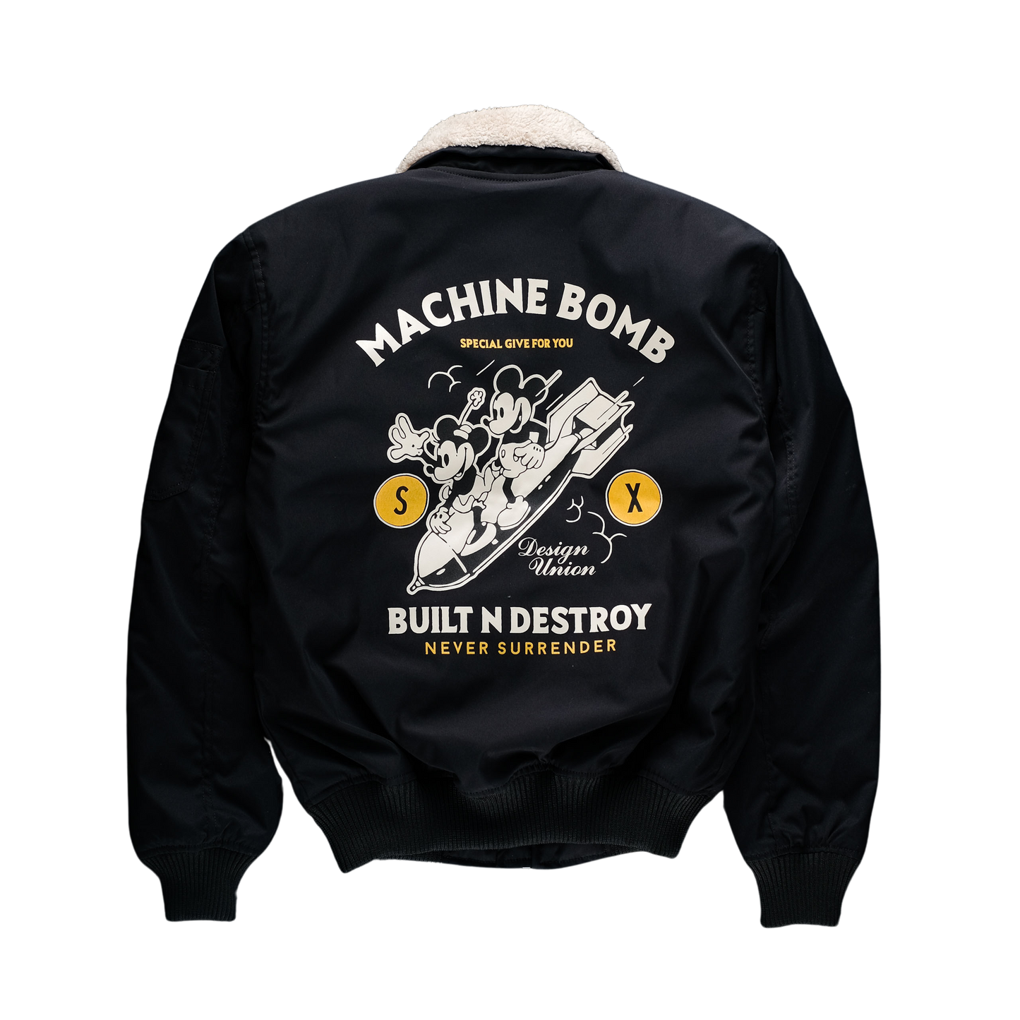 MACHINE - rugged bomber jacket