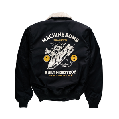 MACHINE - rugged bomber jacket