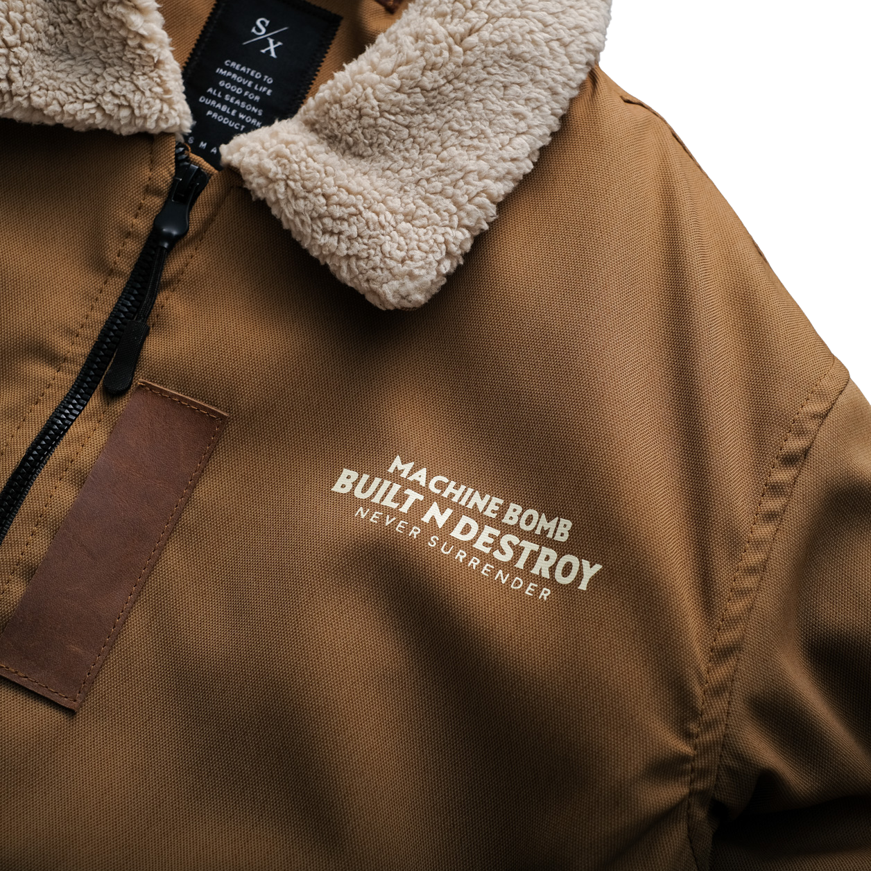 MACHINE - rugged bomber jacket