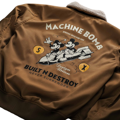 MACHINE - rugged bomber jacket