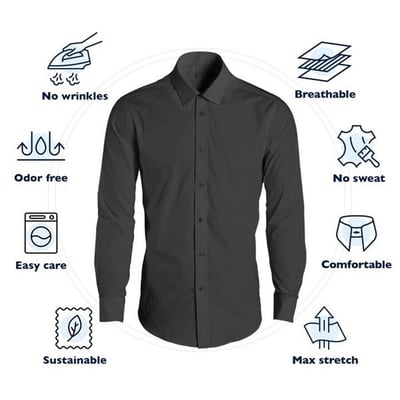 Stretch Non-Iron Anti -Wrinkle Shirt