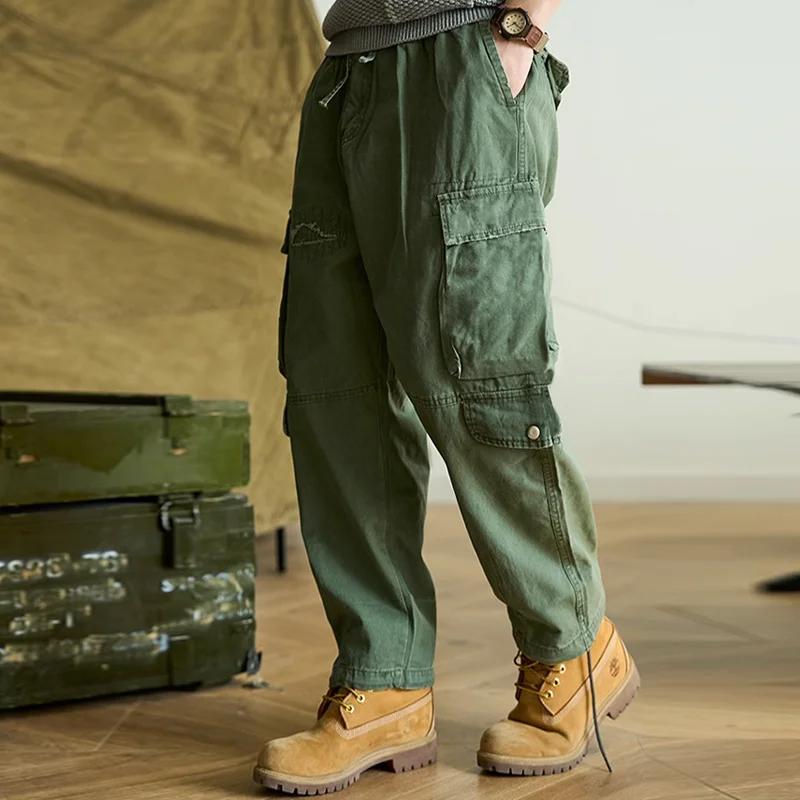 Robert - Classic solid cargo pants
