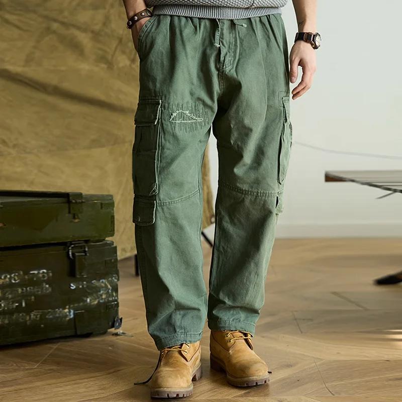 Robert - Classic solid cargo pants