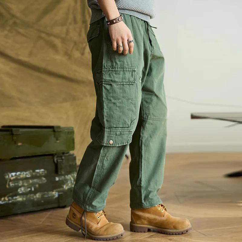 Robert - Classic solid cargo pants