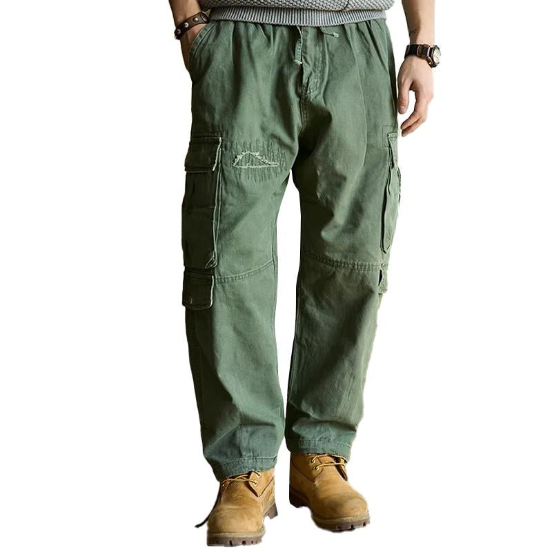 Robert - Classic solid cargo pants